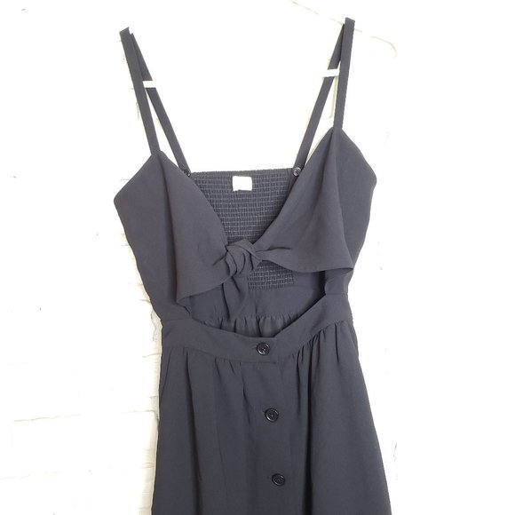 Wilfred Aritzia Adelia Button Front Midi Dress 00 - Picture 4 of 16